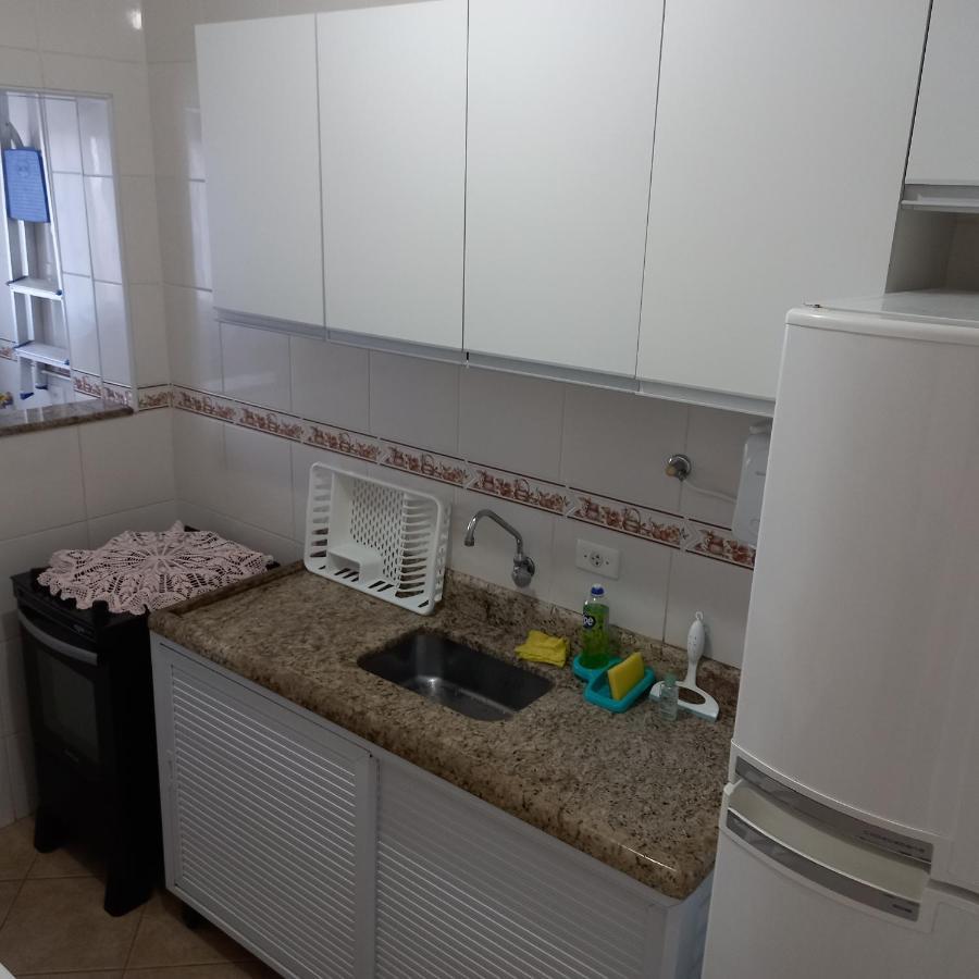 Otimo Apartamento Condominio Frente A Praia Mongaguá Eksteriør bilde